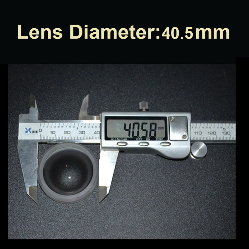Double Concave Lens Optical Experiment Diameter 40.5mm Custom Concave Lens High Power Stage LED Light Optical Imaging Principle