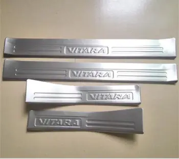 

Lengthen Scuff Plate/Door Sill Door Sill Protector Threshold Scuff Plate for 2015-2019 Suzuki Vitara Pedals Covers Trims