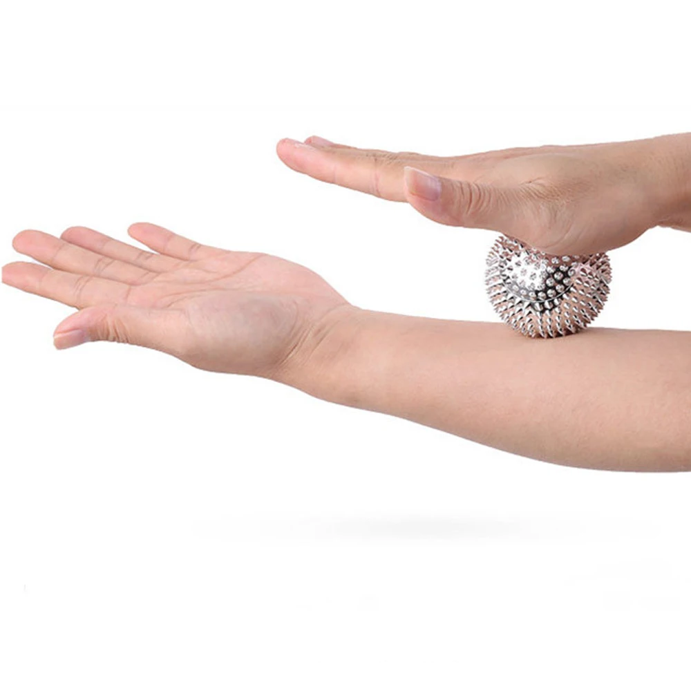 BYEPAIN-mão palma bola de acupuntura, agulha massagem