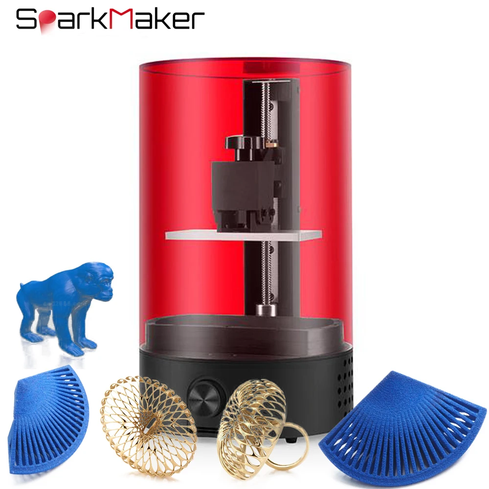 

UV SLA 3D Printer Stereolithography Technical Grade LCD High Precision Photosensitive Resin SLA Home Model Kits 3D Printer