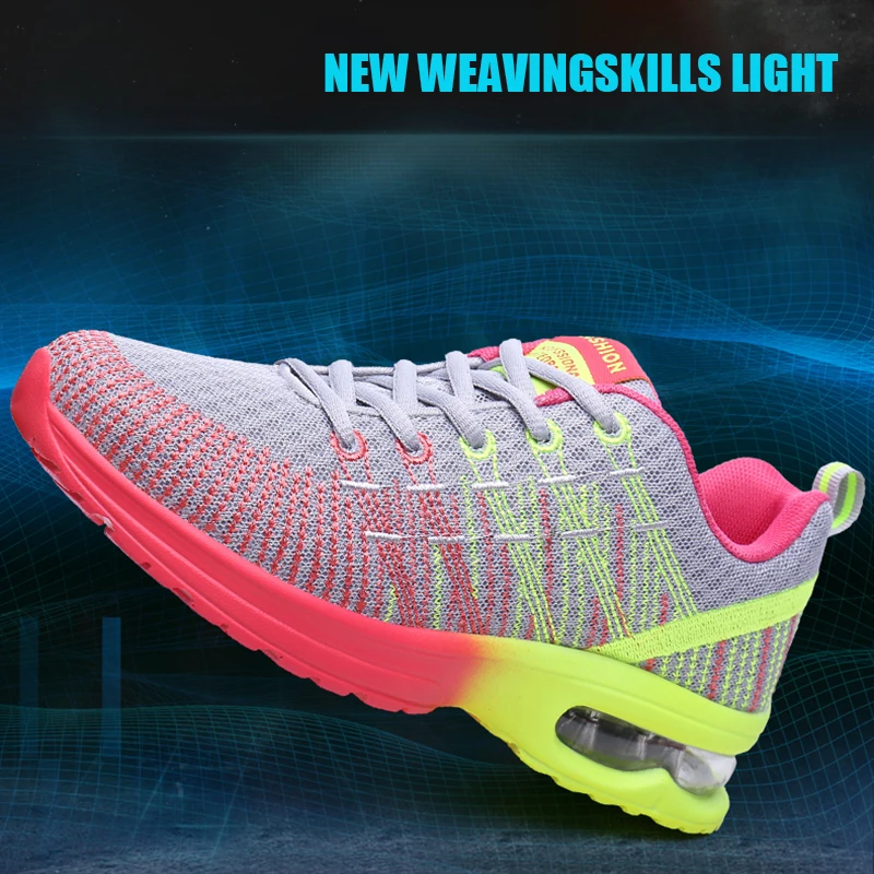 Women's Casual Fashion Ladies Air Cushion Lightweight Training Shoes