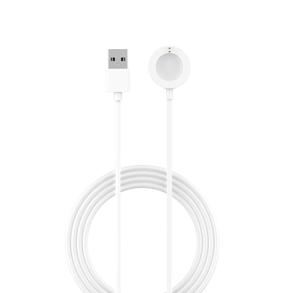 Белый USB зарядное устройство магнитный источник питания Портативная подставка быстрая пластиковая Беспроводная Смарт-часы зарядная док-станция аксессуары для Fossil Gen 4 - Цвет: Белый