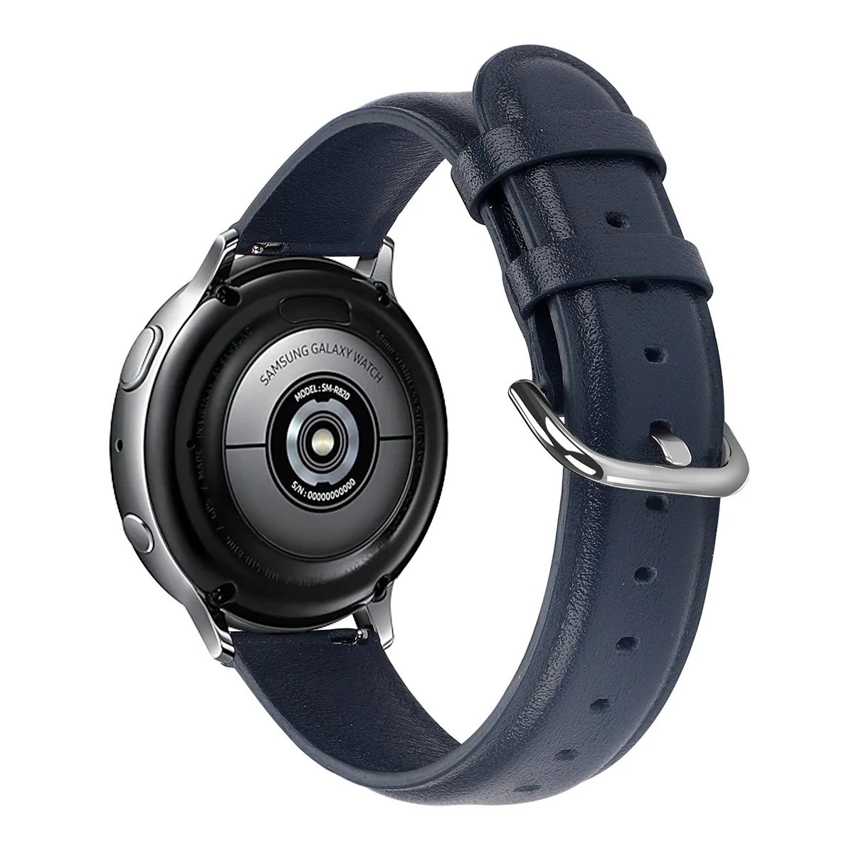 Кожаный ремешок для samsung Active2 44 мм 40 мм SM-R820 R830 R500 R600 R810 Galaxy Watch 42 Active 2 наручный браслет ремешок для часов