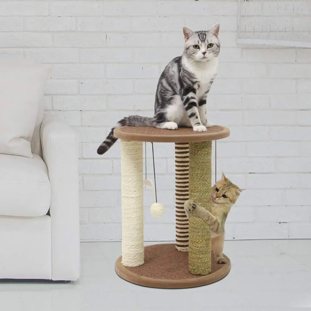 

Cat's Tree Tower Pets Play Tree Scratching Tree arbre a chat Climbing Jumping Toy Frame Pets rascador gato
