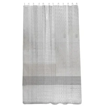 

1Pc Shower Curtain Elegant Durable Portative Dampproof Mildewproof Shower Curtain for Home