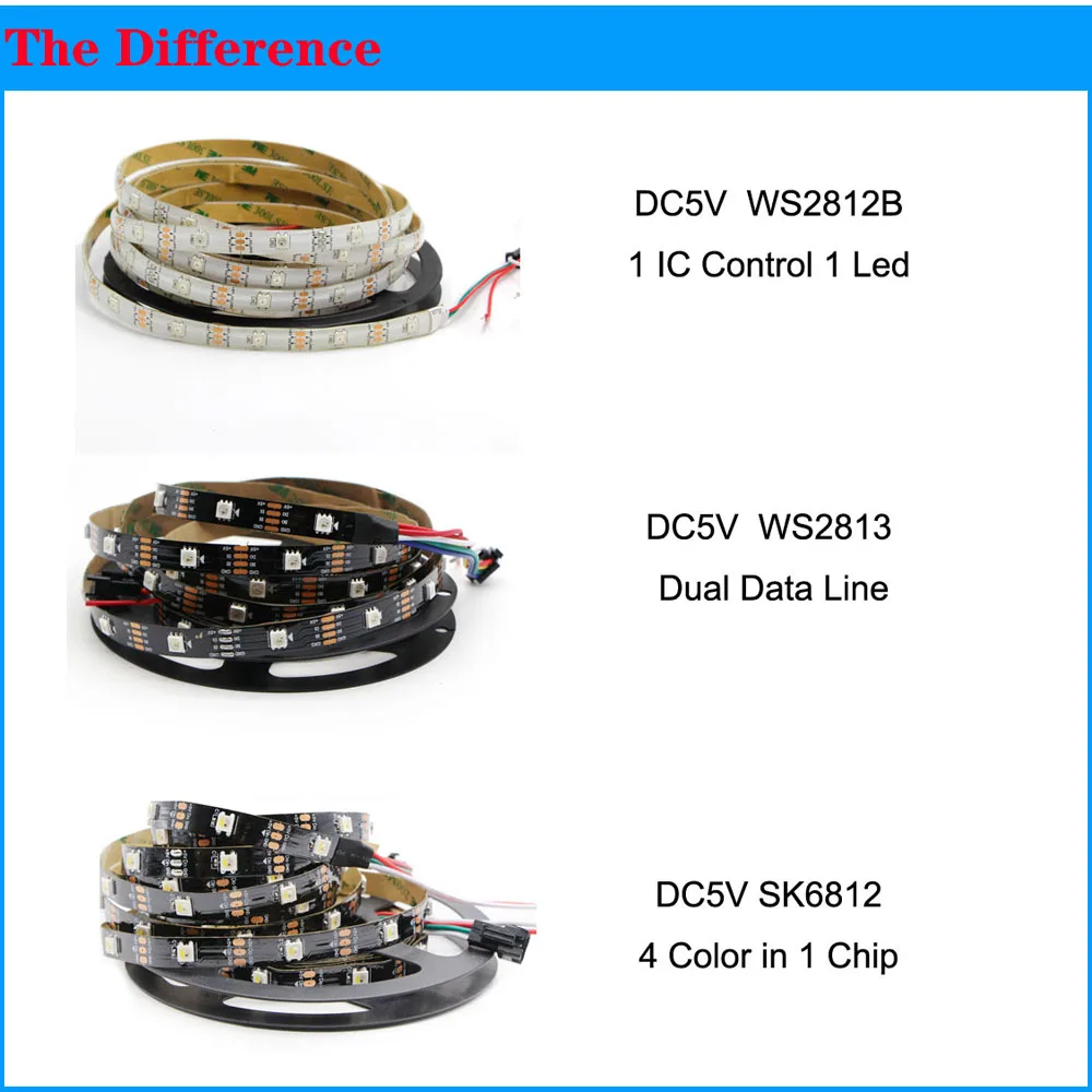 WS2812 WS2813 SK6812 区别