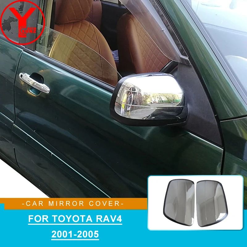 Хромированная накладка на боковое зеркало для TOYOTA RAV 4 RAV4 2001 2002 2003 2004 2005 защитные