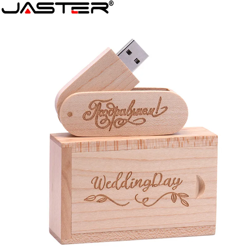 JASTER 5 модель деревянный + коробка логотип Фотография Печать usb флэш накопитель 4 ГБ