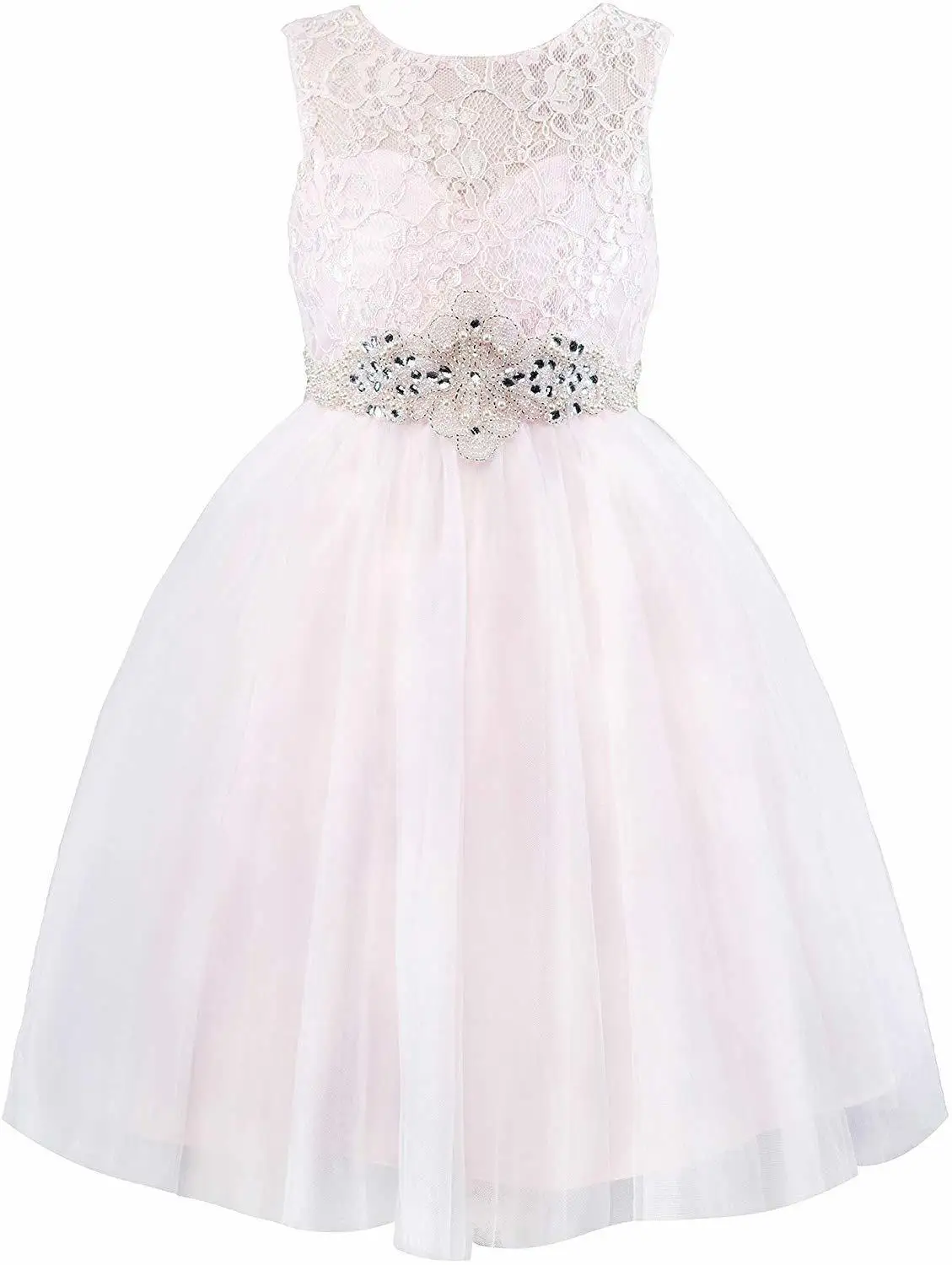 ivory colored flower girl dresses