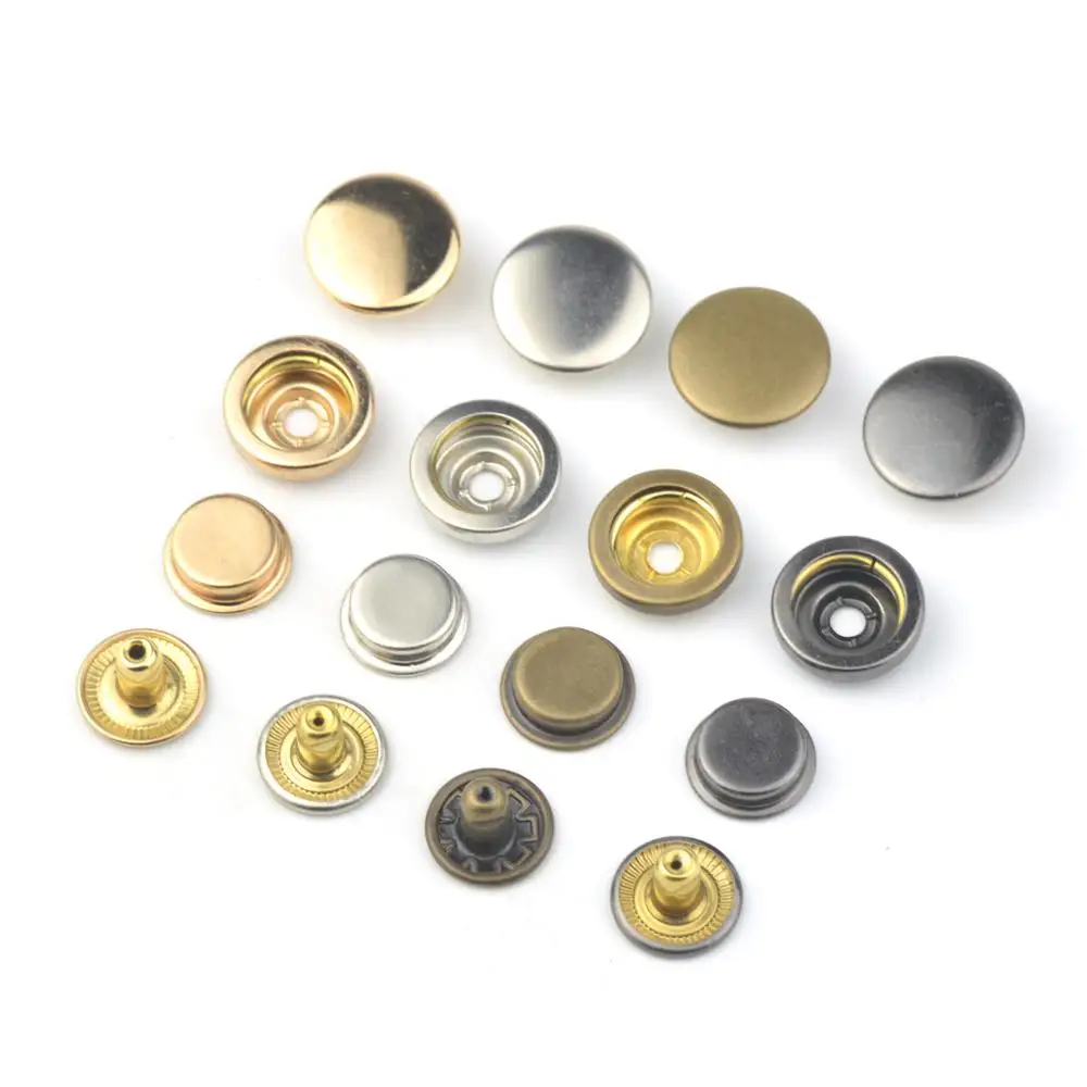 KALASO #501 #503 Good Quality Brass Material Snap Fasteners Buttons Pressure Dies Mould Tool 12.5mm 15mm For DIY Craft Supplies 4