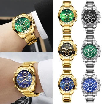 

Male Wristwatches Men Rotating Bezel Watches Casual Quartz Watch Luxury Brand Waterproof Clock Man Relogio Masculino