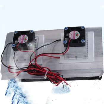 

12V Double Fan Thermoelectric Peltier Refrigeration Cooling System Replacement