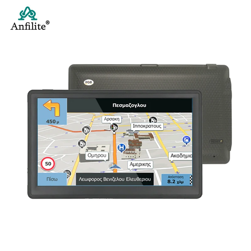 ОЗУ для грузовика 7 дюймов 256 м 8 ГБ 800*480 CE6.0 MTK автомобильное GPS навигационное