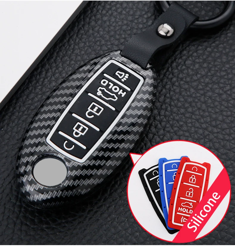 Cover chiave telecomando per Nissan Patrol Y62 Rouge Maxima Altima Sentra Murano 2018 2019 2020 - H6a347bf37d624534a736910747a02ca5T