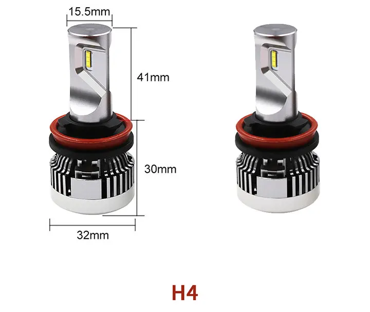 Супер яркие фары H4 led H7 H11 H1 H3 9005 9006 HB3 HB4 Авто heaadlamp лампада h7 светодиодные лампы CSP Автомобильные фары bulb12000LM 6000k 12V