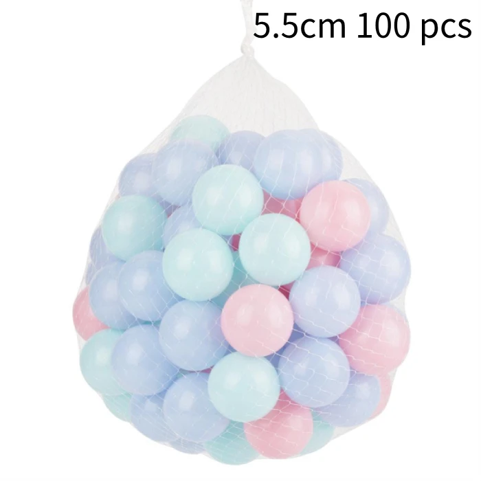 100/200 шт/набор, красочные морские Мячи wa-ve, мягкие пластиковые морские мячи, забавные игрушки для детей 5,5 см