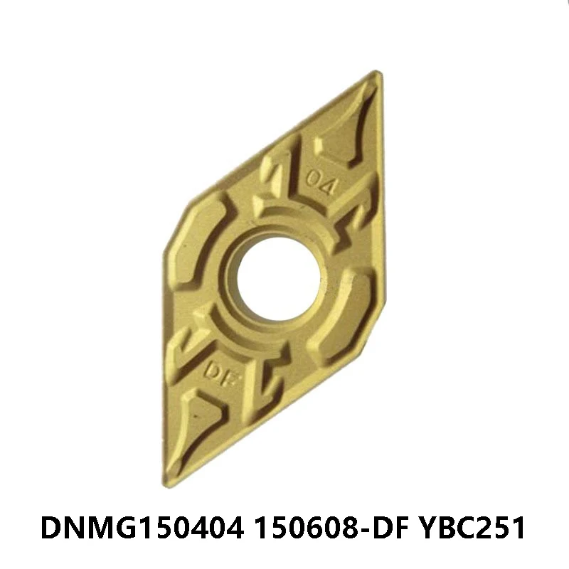 

100% Original DNMG150404-DF DNMG150608-DF YBC251 Carbide Inserts for Steel DNMG 150404 150608 Lathe Cutter Turning Tools