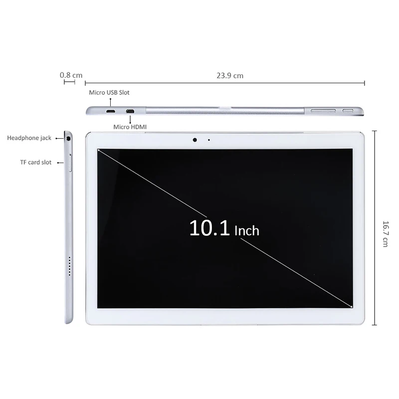 Teclast Master T10 Android 7 0 10 1 &quotпланшетный ПК MT8176 Hexa Core 4 Гб ОЗУ 64 ПЗУ 8 МП + 13 HDMI 2560*1600