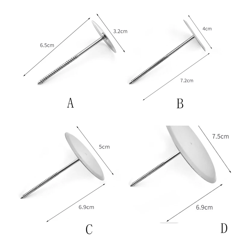 5 шт./партия инструменты для выпечки торта украшения из нержавеющей стали торт цветок гвозди приспособление для дома Игла DIY кухонные аксессуары инструменты