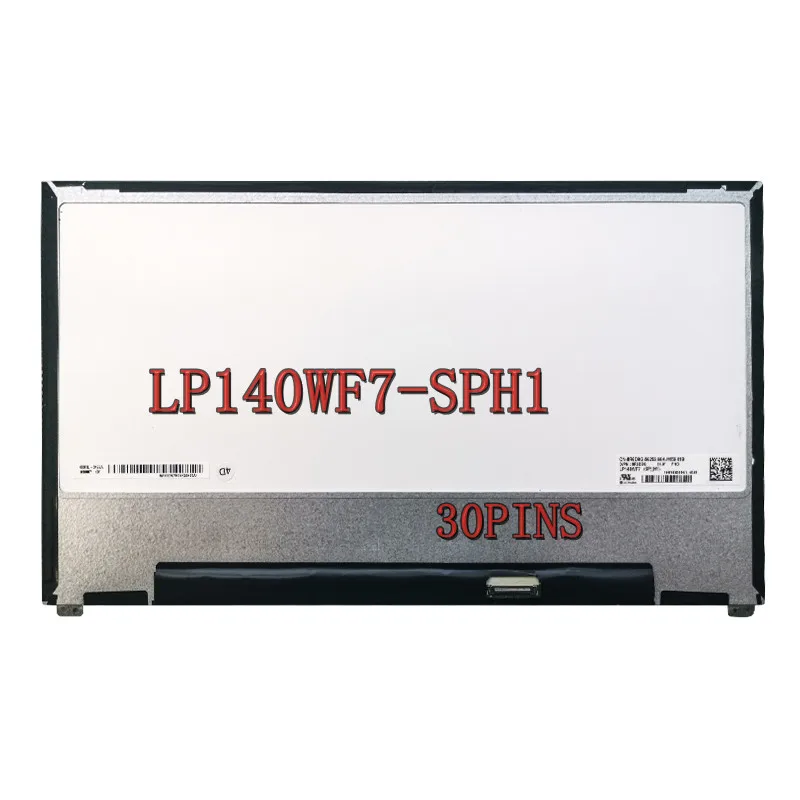 

Панель LP140WF7-SPH1 Dell DP/N 0R6D 8G LP140WF7(SP)(H1) LP140WF7 SP H1 FHD 1920x1080 Для Dell DP/N 0R6D 8G панель 30 контактов