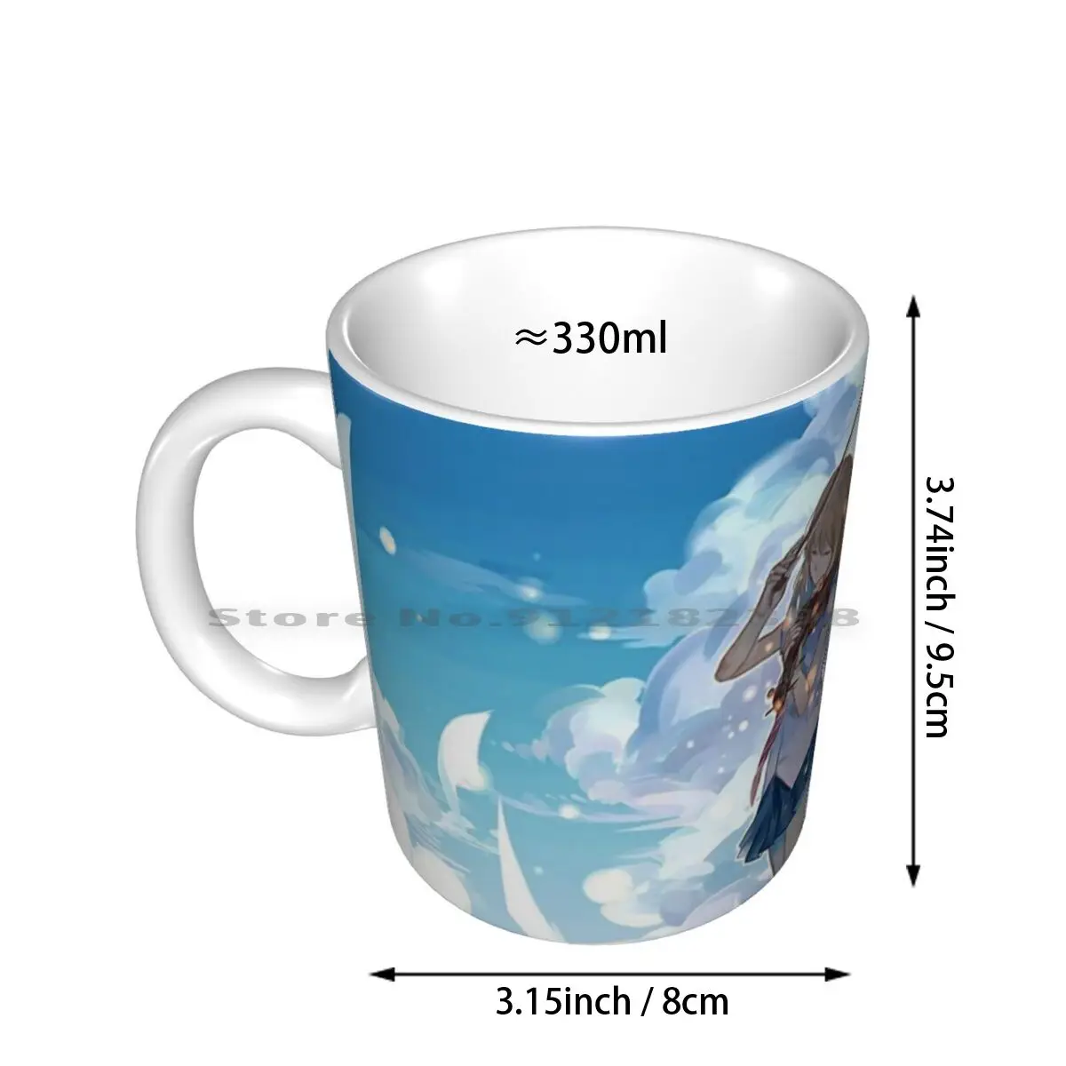 Caneca sua mentira abril/shigatsu wa kimi não uso/personagens/anime/anime/kr162503/330  ml