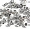 20-200 pièces fleur argent plaqué Tube en vrac perle entretoise perles pour la fabrication de bijoux Tube breloques bracelet à bricoler soi-même collier accessoires ► Photo 1/6