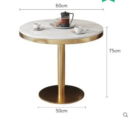 Скандинавский стол и стул комбинированная фара роскошный мраморный стол гостиничный приём продаж офисный стол Повседневный журнальный столик - Цвет: 1