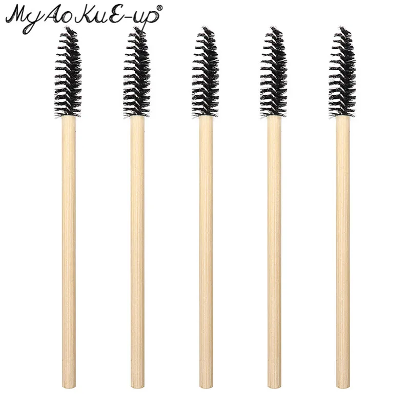 Wooden Makeup Mascara Brushes Wand Disposable Cosmetic Makeup Eyebrow Brush Applicator Eyelash Extension Cosmetic Brushes Tools makeup brush set,makeup brush,lip brush,eyelashes brush,facial mask brush,eyelash removal brush,eyelash cleaner brush,eyelash brush,makeup tool set,makeup tool