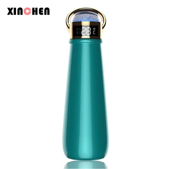

420ml LCD Reminding Travel Heating Thermo Bottle Digital Stainless Steel Smart Water Bottle Thermal Vacuum Insulated Cup