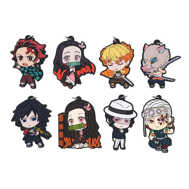 鬼滅の刃 ポケモンキーホルダー 鬼滅の刃 着圧 Key Chains Aliexpress