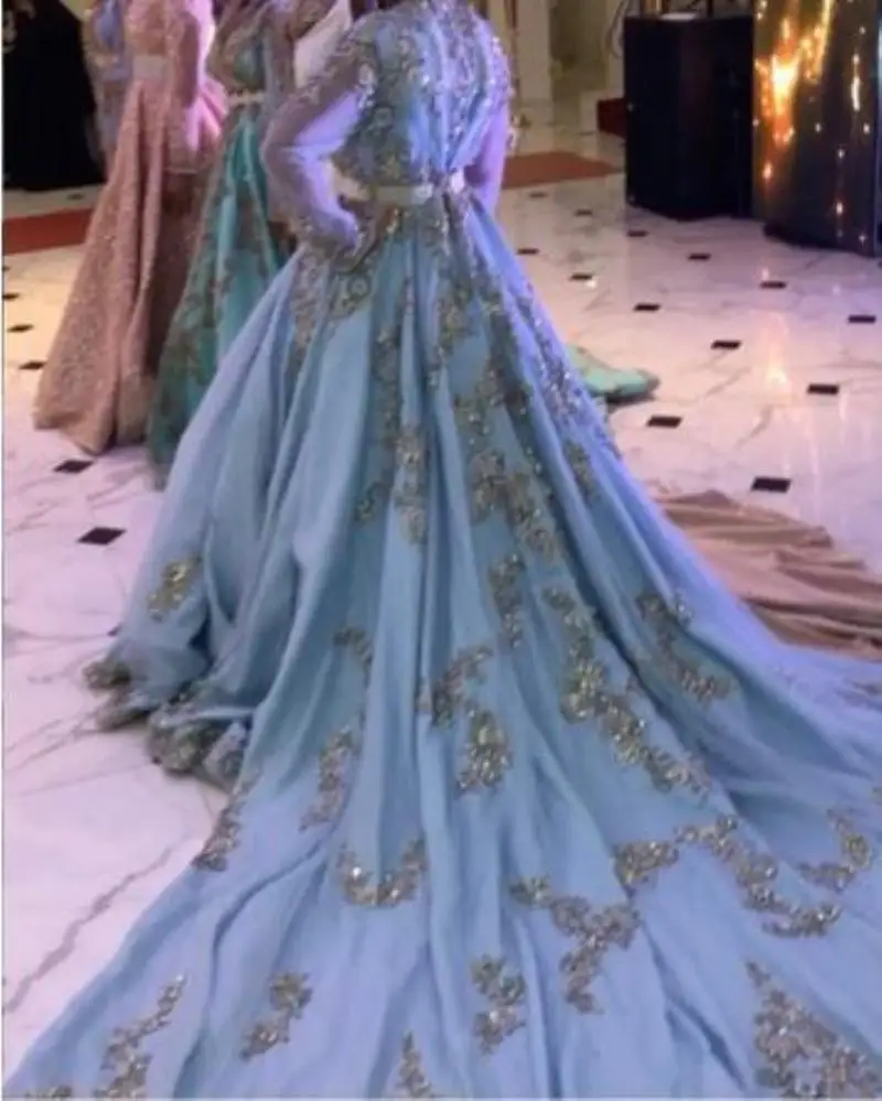 Arabic Muslim Prom Party Gowns 