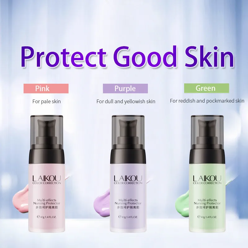 [40 г] бренд laikou мульти эффект уход изолирующий крем масло увлажняющее и для питания кожи уход стойкий макияж