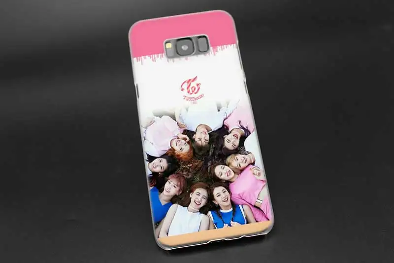 Twice Mina Momo Kpop прозрачный Note 10 9 pro Жесткий чехол для samsung Galaxy S4 S5 S6 S7 S8 S9 Plus Edge Mini s10 lite