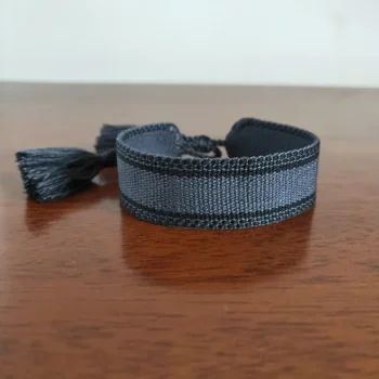 

Personalized Embroidery Adjustable Rope bangle Bracelet Bijoux Homme Femme Bracelets Girls Jewelry Gift For Women Men Lovers