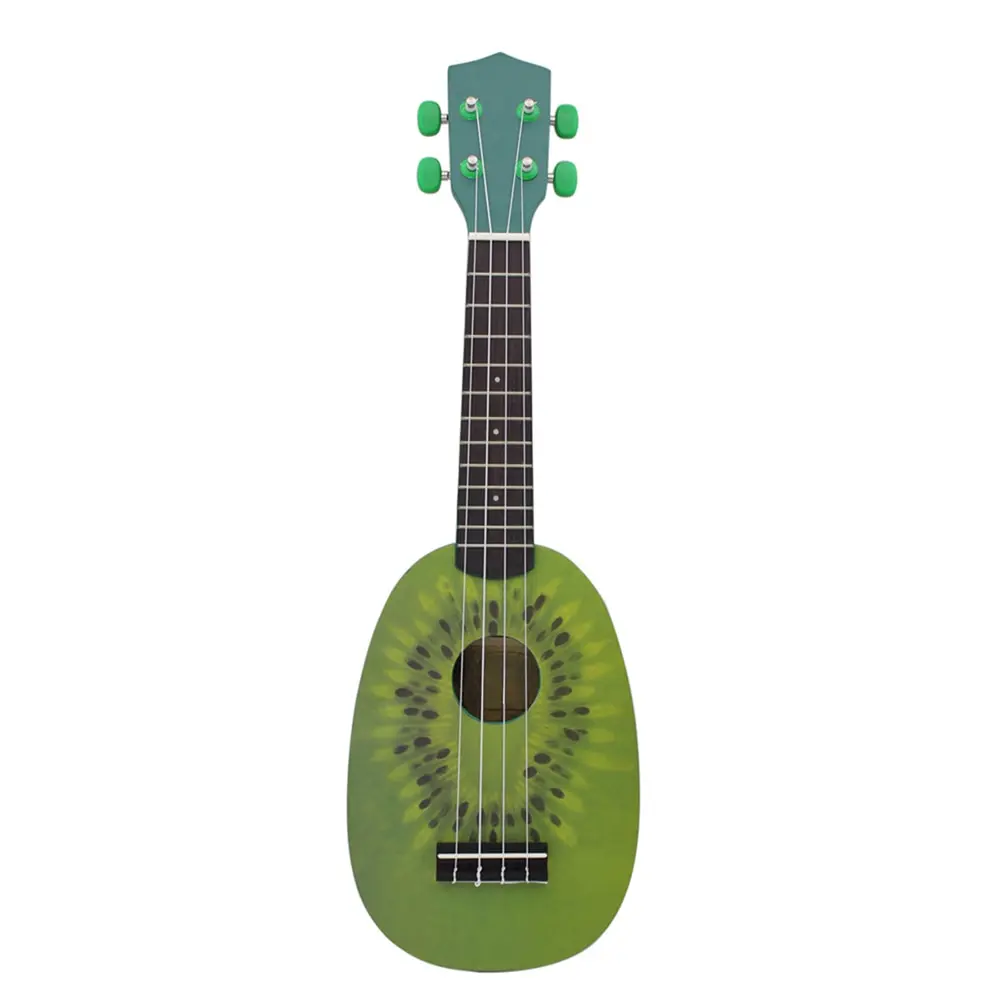 as picture Высокое качество 2" Ukelele 4 струны укулеле Красочные Прекрасный Арбуз липа струнный музыкальный инструмент Рождественский подарок - Цвет: as picture