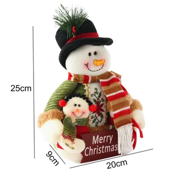 

Christmas Family Portrait Elderly Snowman Decorations Gifts Decoration Gift Doll Christmas Family Portrait Elderly Snowman.