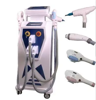 

Factory price 4 in 1 360 Magneto shr ipl rf hair removal tattoo removal nd yag laser 532 1064 1032 skin lift beauty machine