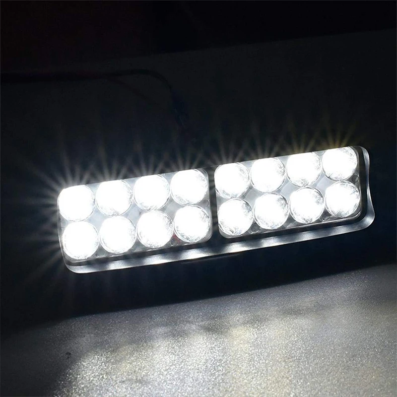 LED Work Bar Light Headlight for Car Motorcycle Tractor Boat Off Road 4WD 6/8/12/15/16LED SMD Truck SUV ATV Fog Lights Lamp 12V