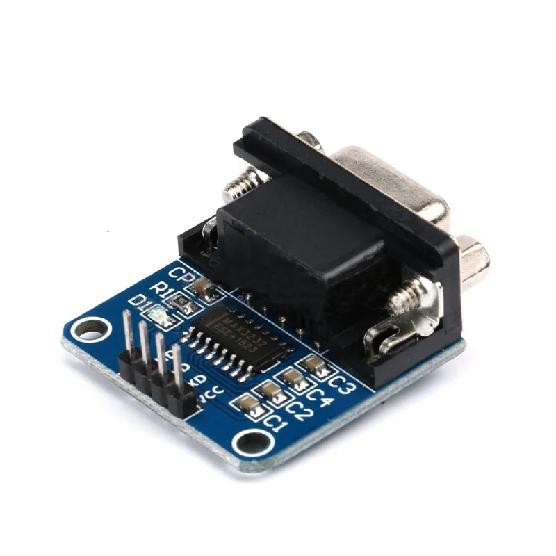MAX3232 RS232 к ttl последовательный порт конвертер Модуль DB9 разъем MAX232