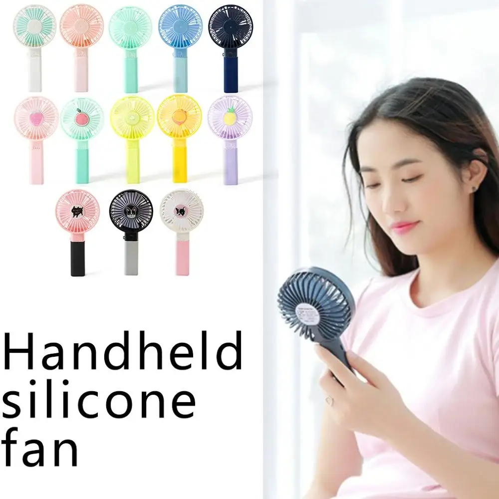 

Candy Color Multifunctional Hand-held Desk Fan Cooler Handheld Air Conditioner Cooling Fan Summer Air Conditioner Cooler