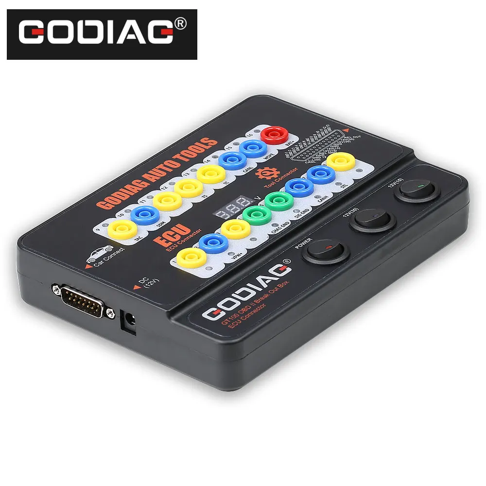 GODIAG GT100 автомобильные инструменты OBD II разъём ECU лучшая испытательная платформа