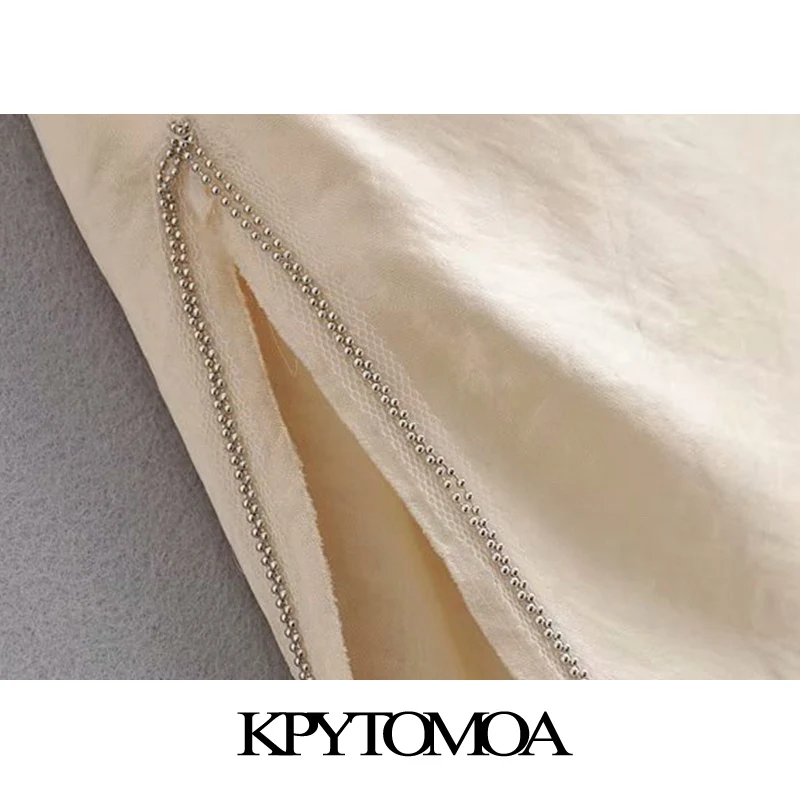 Женское кружевное платье макси KPYTOMOA винтажное лоскутное с открытой спиной и