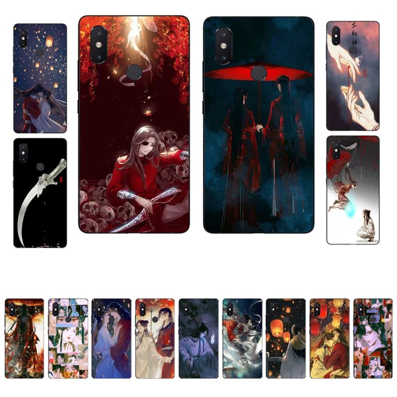 YNDFCNB Aesthetic Chinese style Tian Guan Ci Fu Phone Case for Xiaomi mi 8 9 10 lite pro SE 5 6 X max2 3 mix2 F1 xiaomi leather case cover