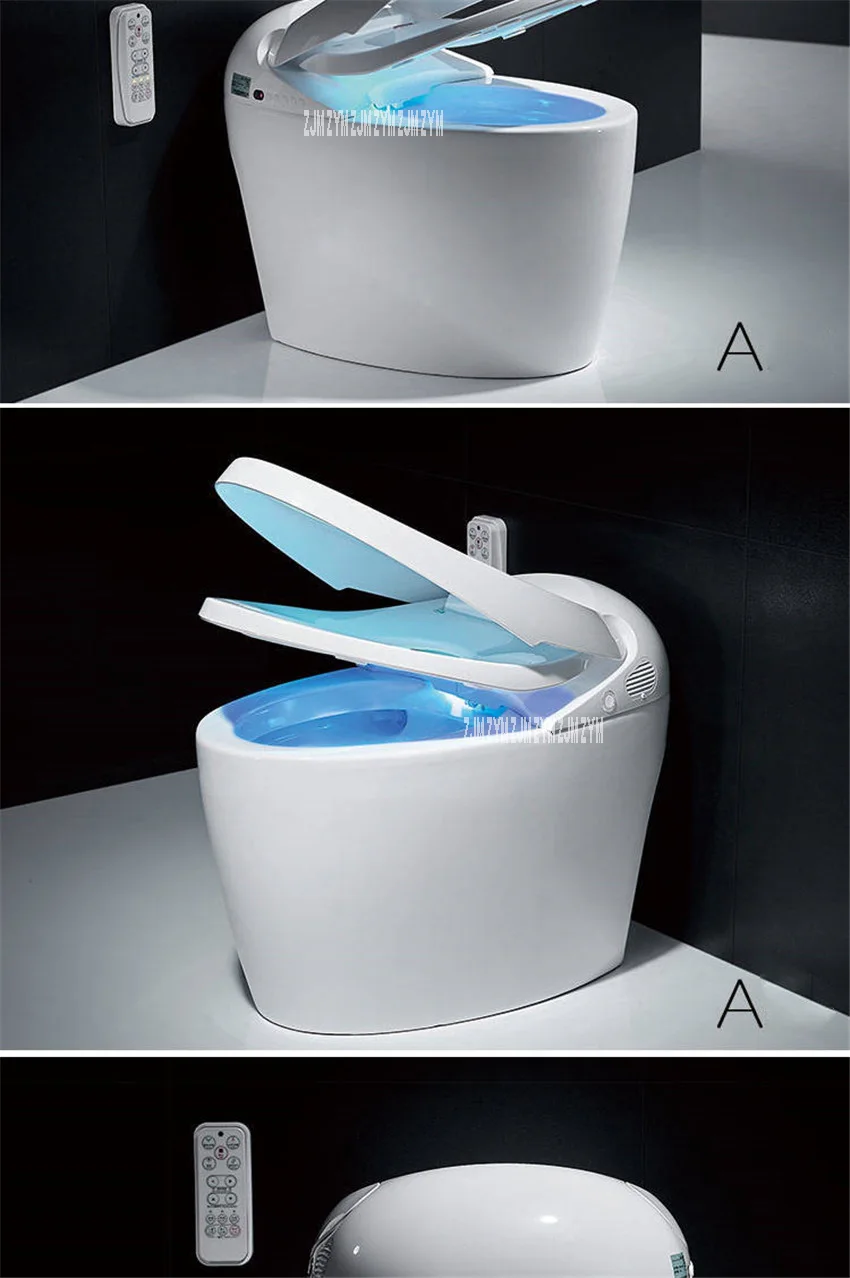 003 Многофункциональный Электрический керамика Туалет Сифон Тип умный цельный туалет бытовая вода Tankless Intelligence Туалет