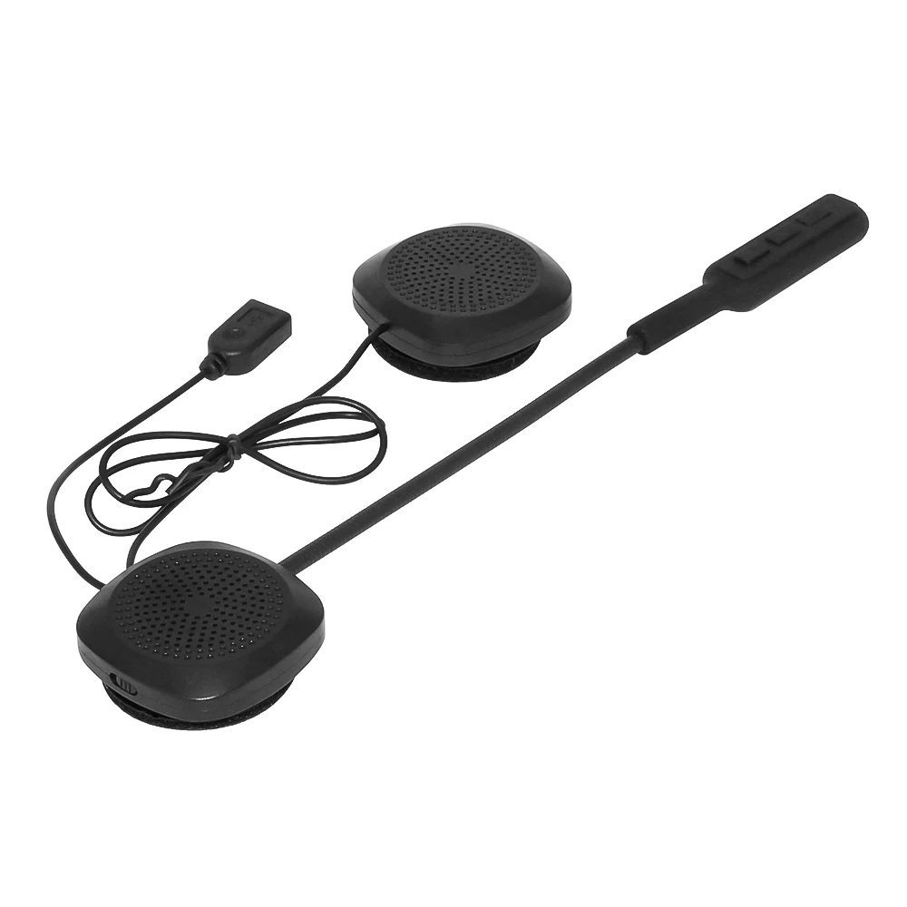 AOSHIKE Bluetooth анти-помех Hands Free гарнитура наушники для мотоциклетного шлема верховой езды