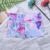 Kids Girls Sport Outfit Эластичная Спортивная Одежда Без Рукавов Tie-Dye Tanks Crop Top С высокой Талией Шорты Спортивная Тренировка Спортивный Костюм Комплект