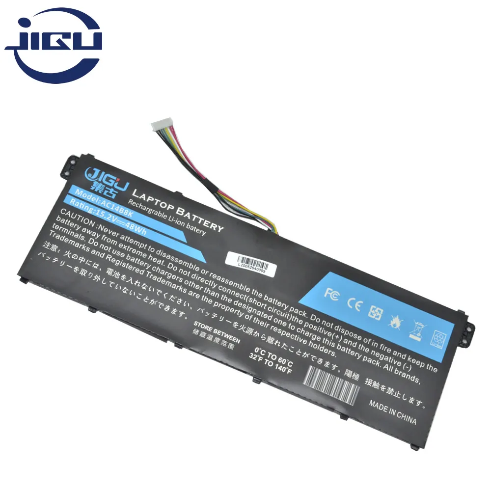Аккумулятор для ноутбука JIGU ACER NX.G10EK.016 AC14B8K NE511 TravelMate P236 M P2410 P2510 X349 P276 G2 P2510|laptop battery