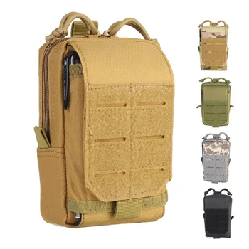 

1000D Tactical Molle Pouch Bag Military Waist Belt Bag Outdoor Vest Pack Purse Phone Bags Molle Pouch Pocket