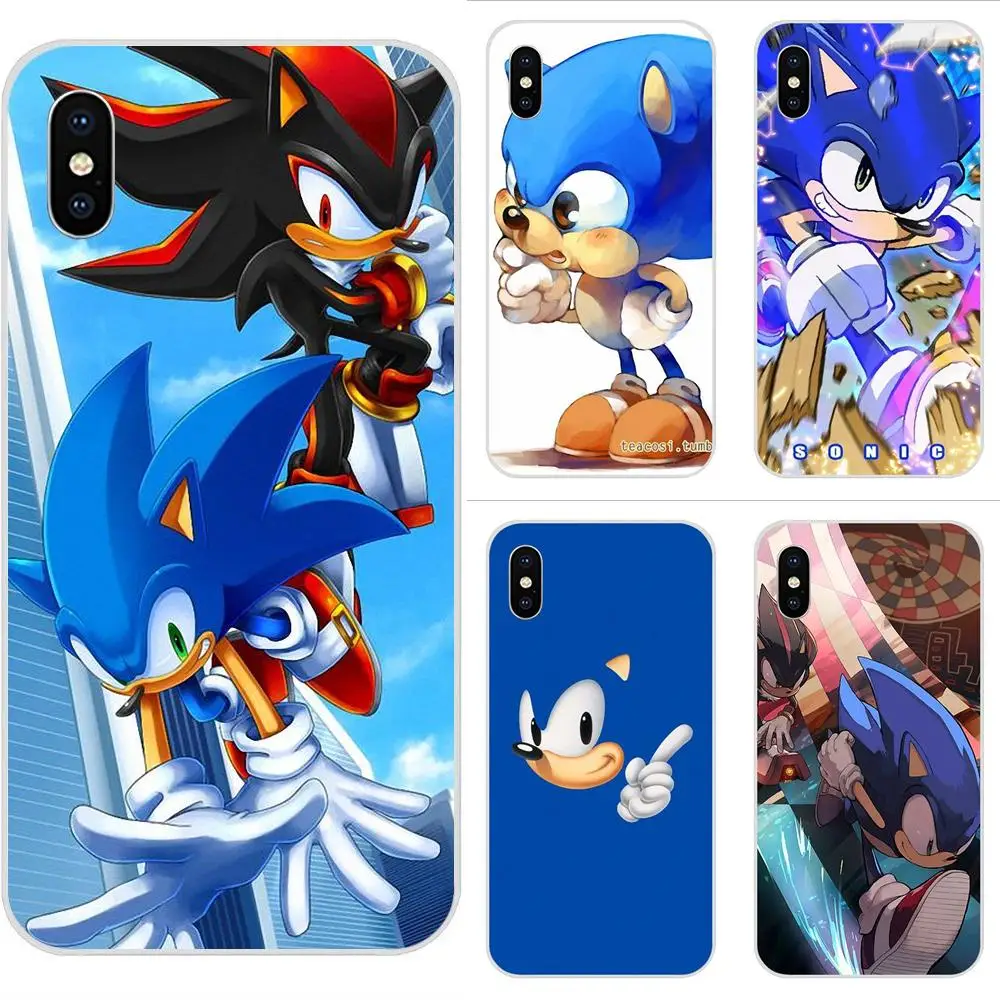 

Soft TPU Patterns Sega Hedgehog Sonic Minimal For Huawei Honor Nova Note 5 5I 8A 8X 10 Pro 9X For Moto G G2 G3 G4 G5 G6 G7 Plus
