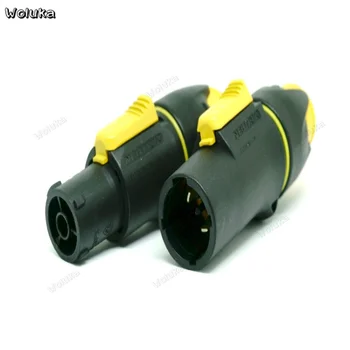 

1pc Waterproof Aviation Power Plug PowerCON True1 Locking Cable Connector Industrial power Male plug and Female Plug CD50 W05